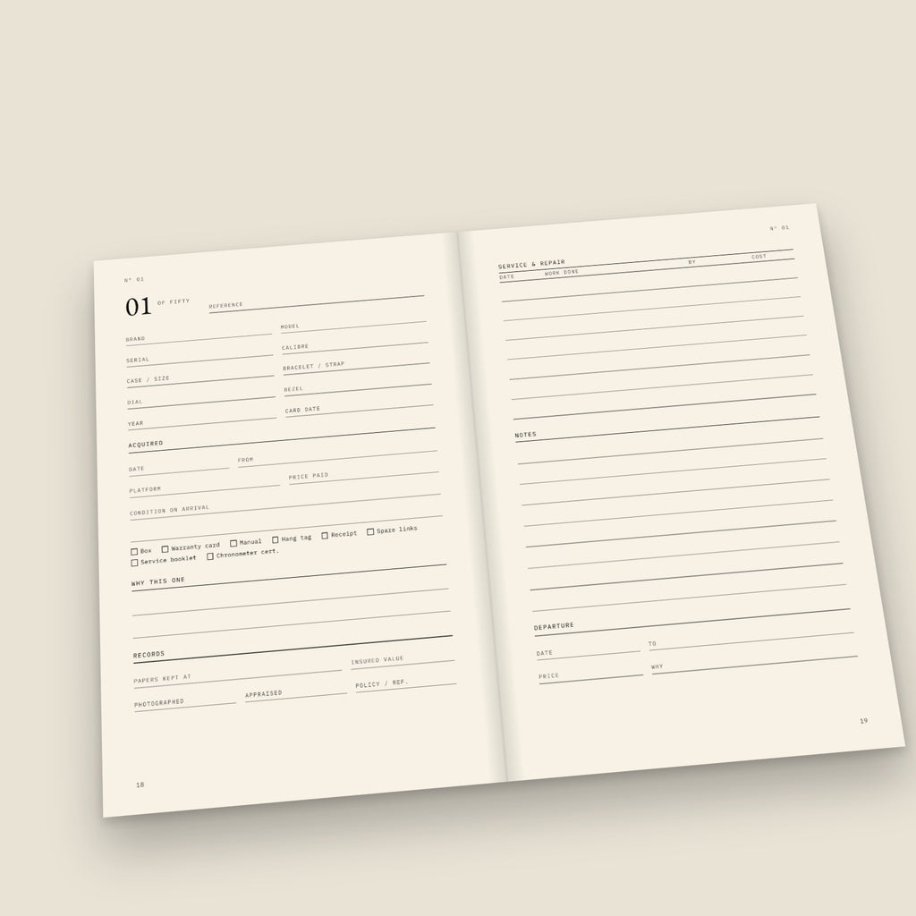 The Collector’s Ledger